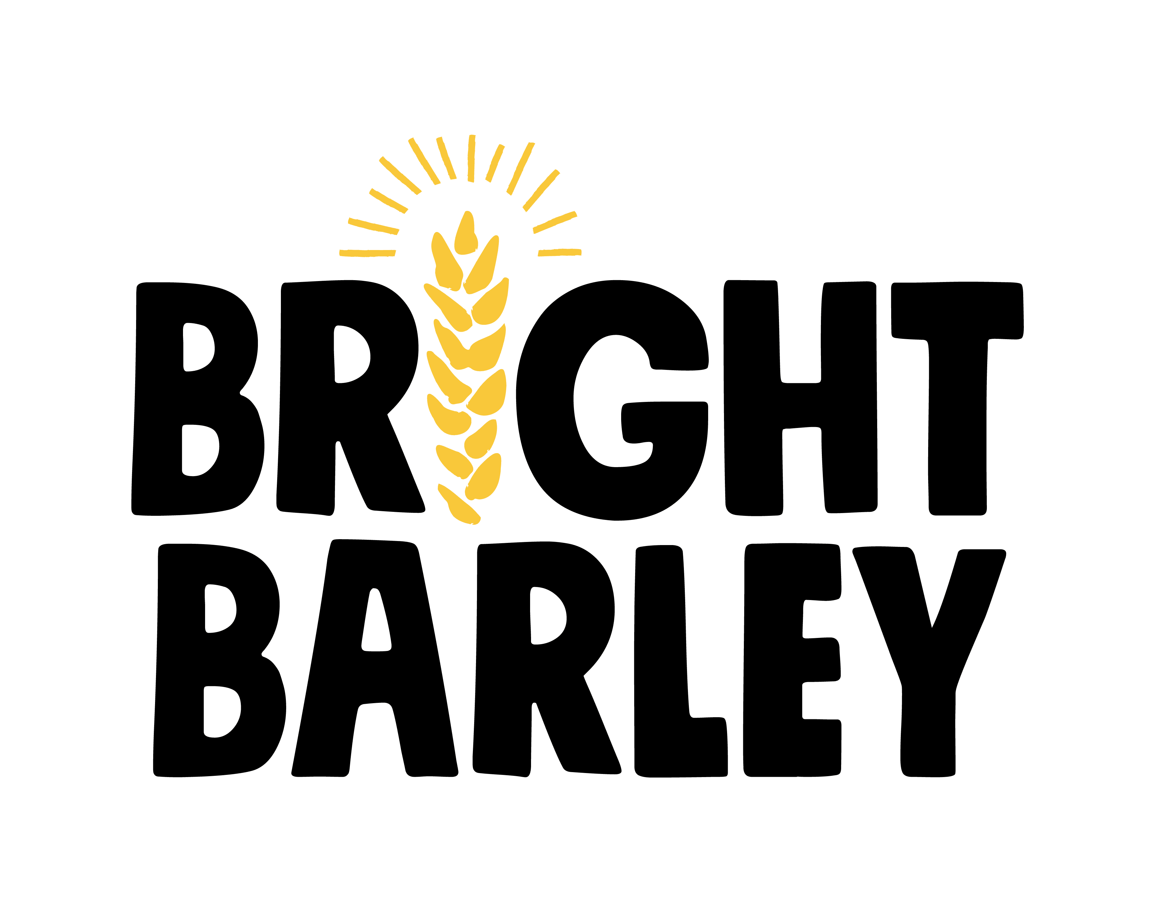 Stand out beverage branding for Bright Barley